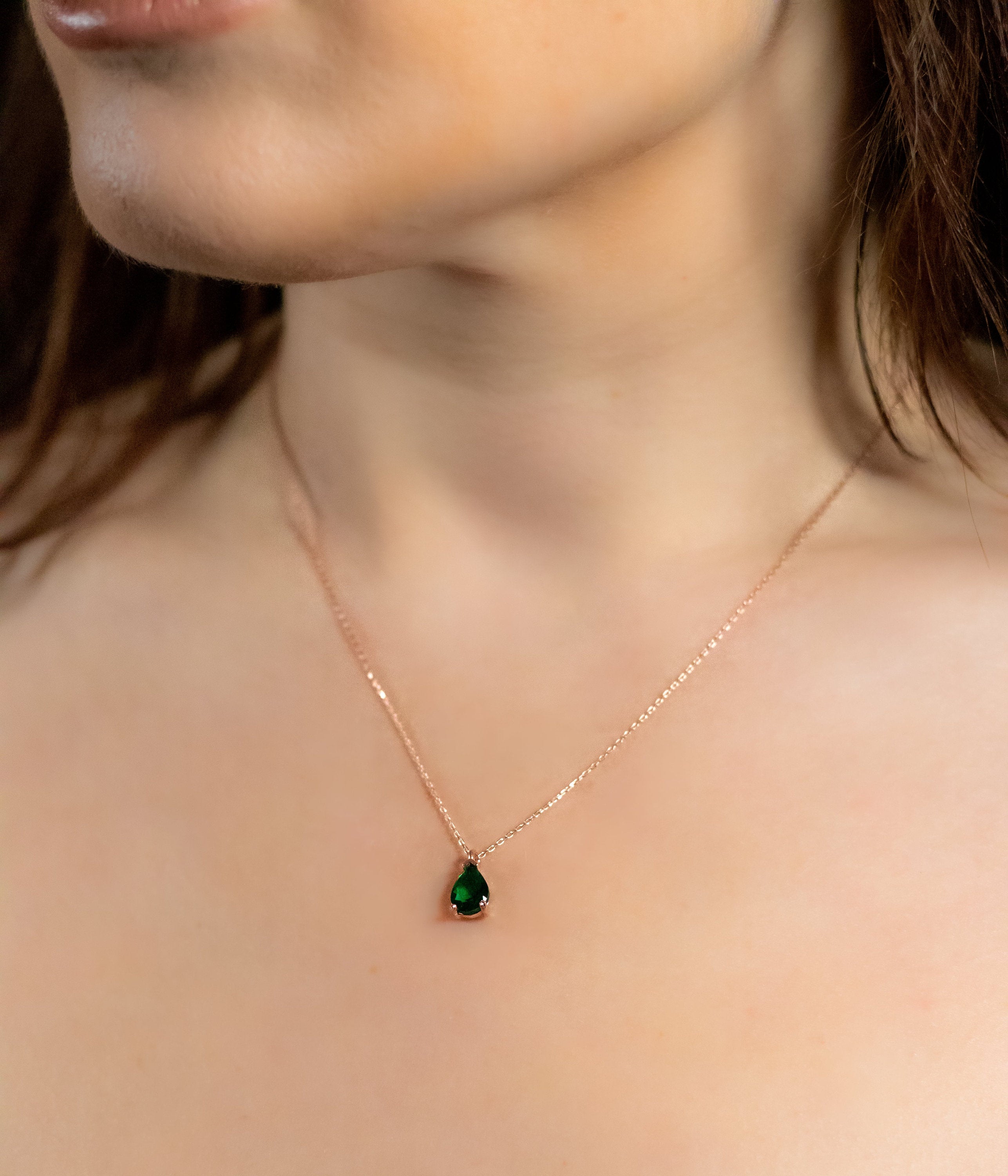 Personalised Birthstone Necklace | Custom Birthstone Necklace | Gemstone Necklace | Month Gemstone Necklace | Celebrate Pride Month