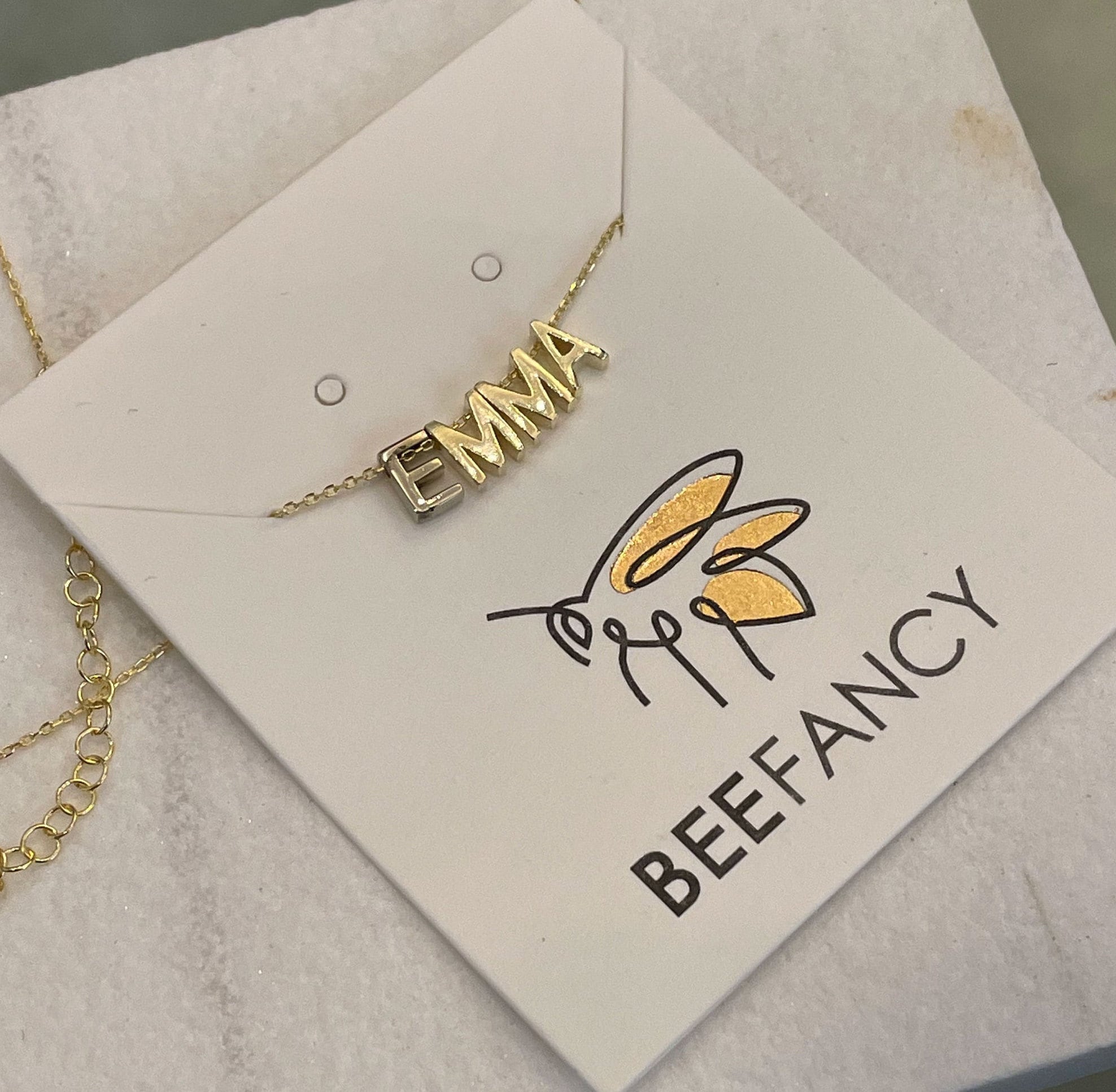 Customized Name Necklace, Personalized Initial Name Necklace, Handmade Personalized Initials, Custom Made Idea,delicate Silver Necklace