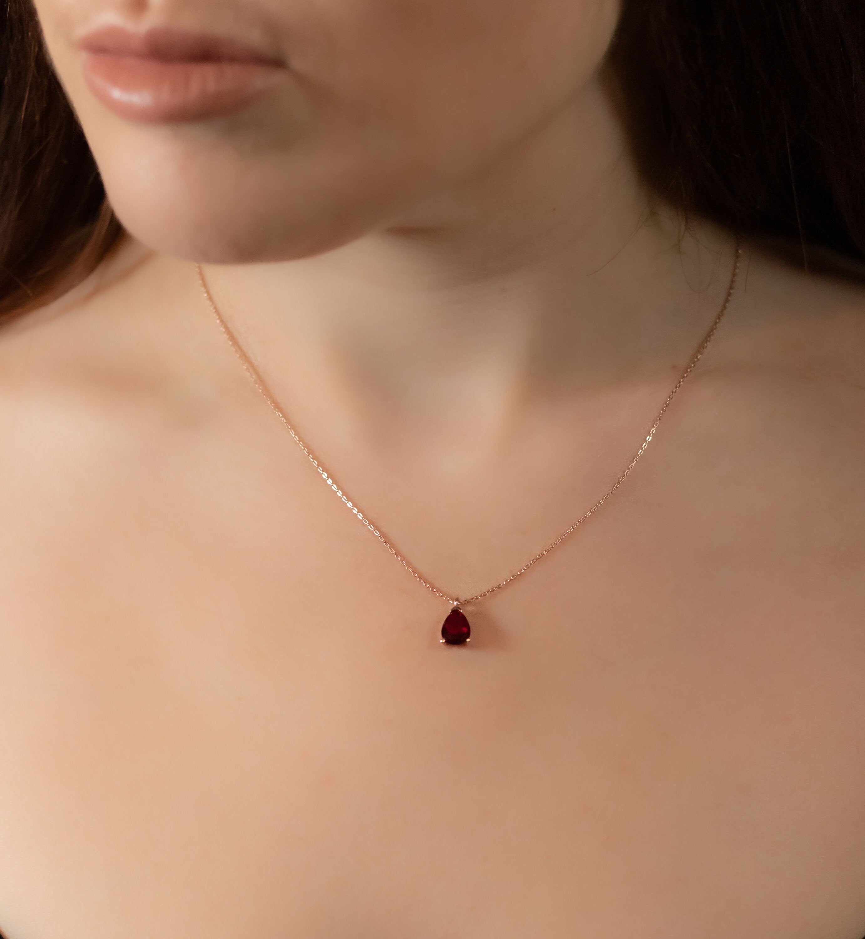 Personalised Birthstone Necklace | Custom Birthstone Necklace | Gemstone Necklace | Month Gemstone Necklace | Celebrate Pride Month