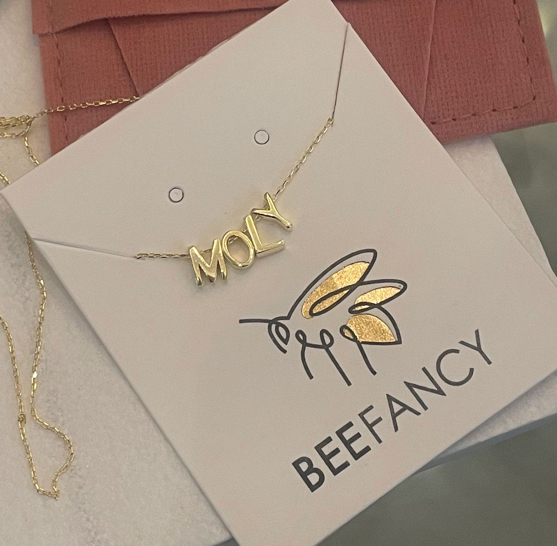 Customized Name Necklace, Personalized Initial Name Necklace, Handmade Personalized Initials, Custom Made Idea,delicate Silver Necklace