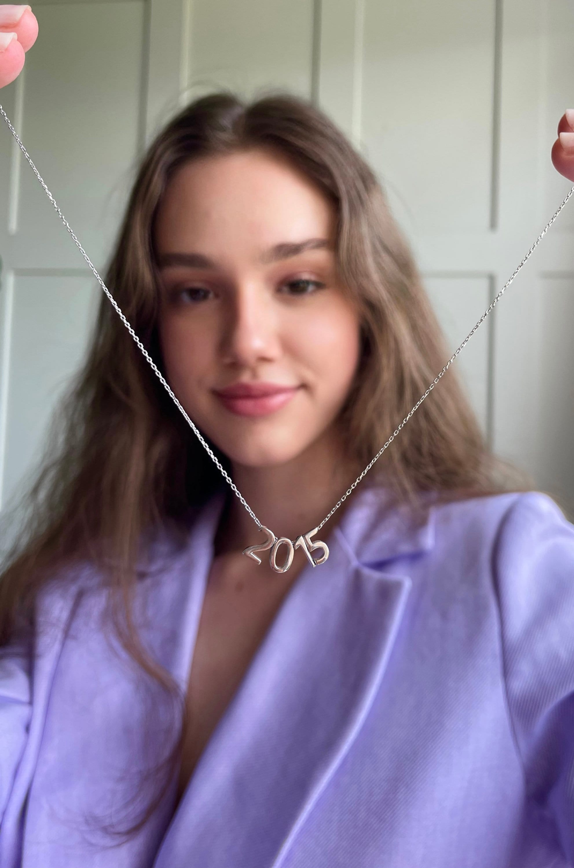 Unique Gift Idea: Customized Year Date Necklace - Lucky Number Pendant - Personalized Number Necklace - Birth Year Jewelry