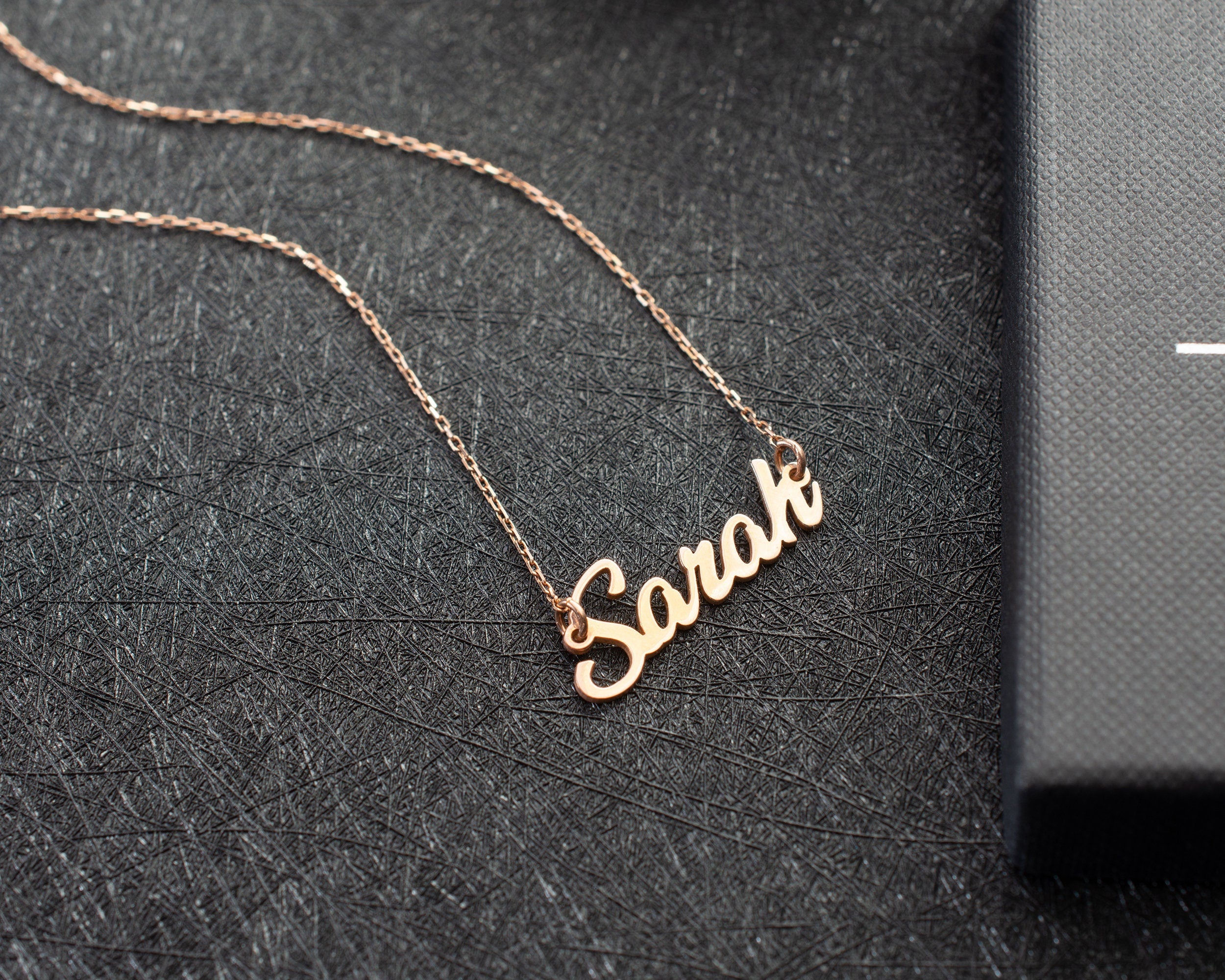 Personalized Name Necklace,handmade Monogram Necklace, Customized Name Necklace, Gift Packaging, Ready To Gift,delicate Silver Necklace