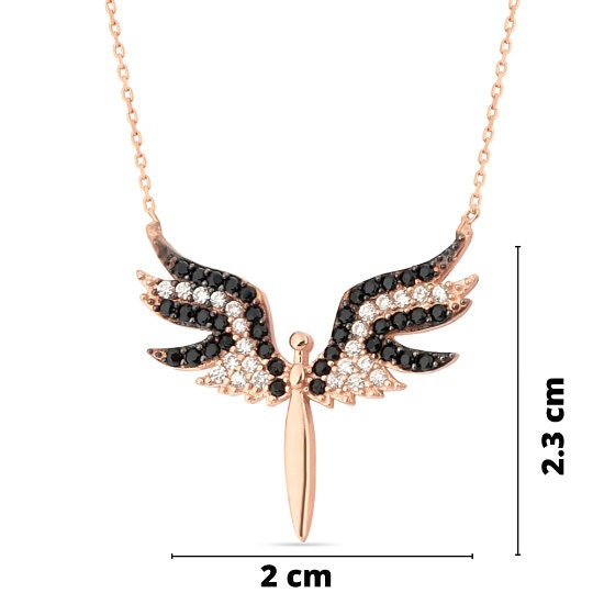 The Archangel Sterling Silver Necklace,the Archangel St Michael Protect Angel Pendant, Guardian Angel Necklace, Catholic Jewelry