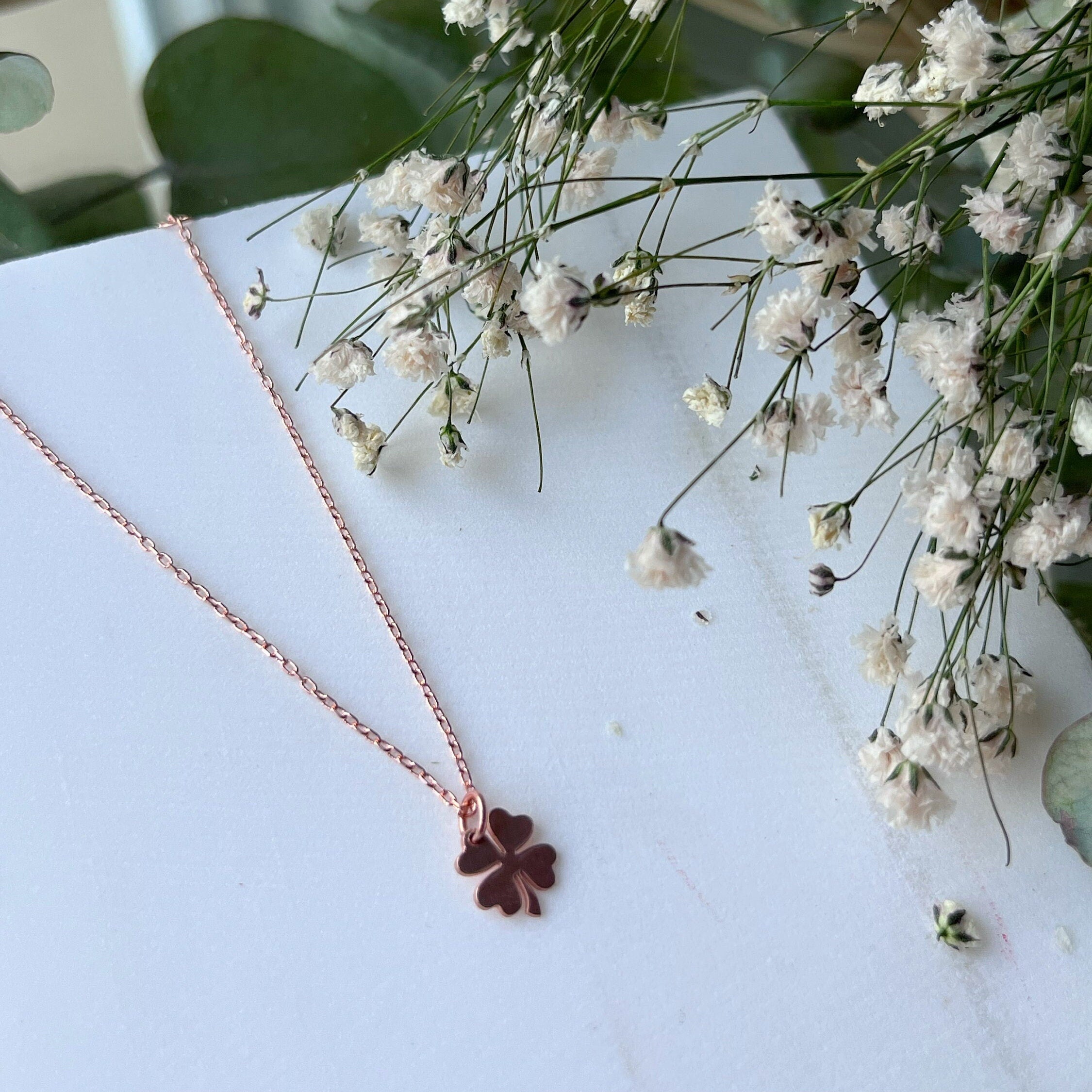 Leaf Pendant Rose Color Silver Bracelet - Delicate Silver Leaf Bracelet - Handmade Pendant Jewelry - Summer Jewelry