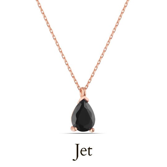 Catherine Teardrop Gold Color Chain - Delicate Emerald Birthstone - Gold/rose/silver Chain - All Color Birthstone - Mothers Day Necklace