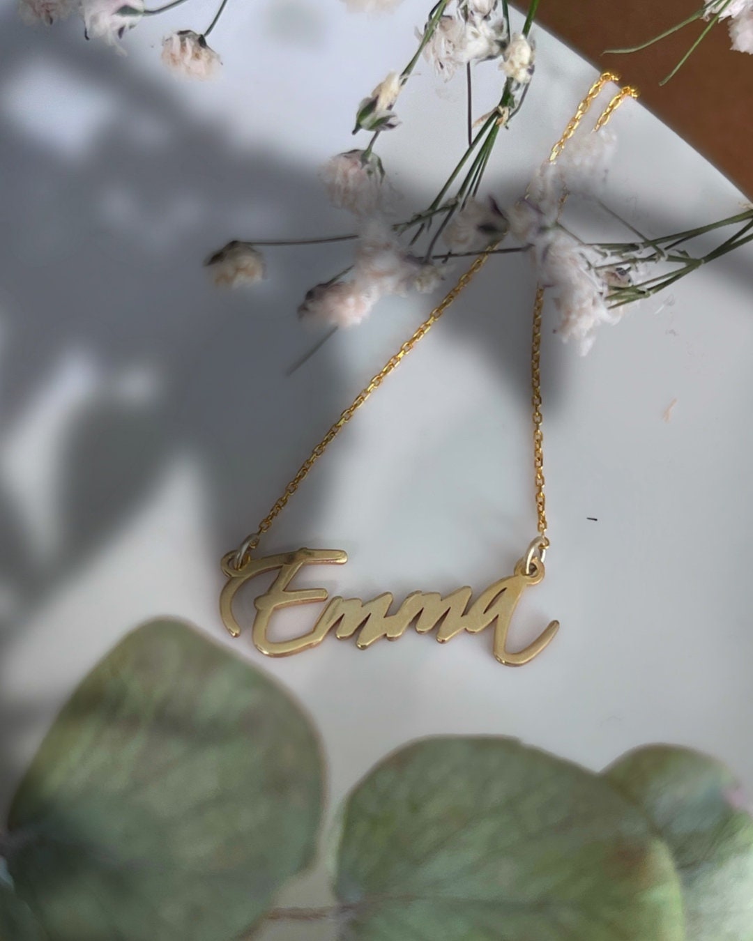 Personalized Name Bracelet - 925 Sterling Silver Bracelet - Customized Silver Bracelet - Emma Bracelet Monogram Bracelet -