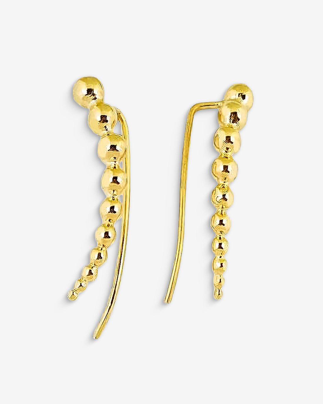 Sculptural Bead Cluster Jewelry Set , Bold Curved Earrings With Matching Ring , Elegant Bubble Jewelry Set , Unique Ring And Earring Design