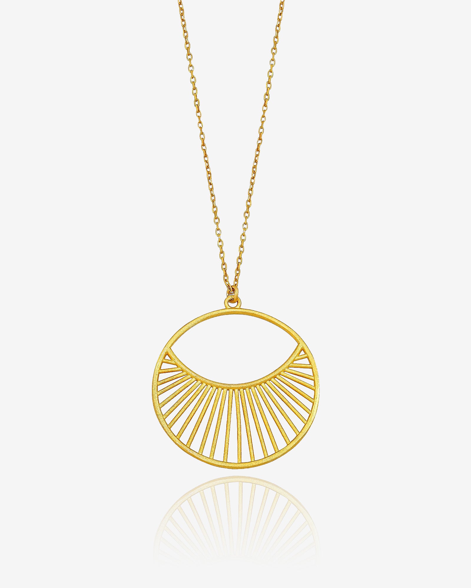 Antique Gold Plated Daylight Jewelry Set - 925 Sterling Silver Jewelry Set - Daylight Necklace, Ring And Earrings -