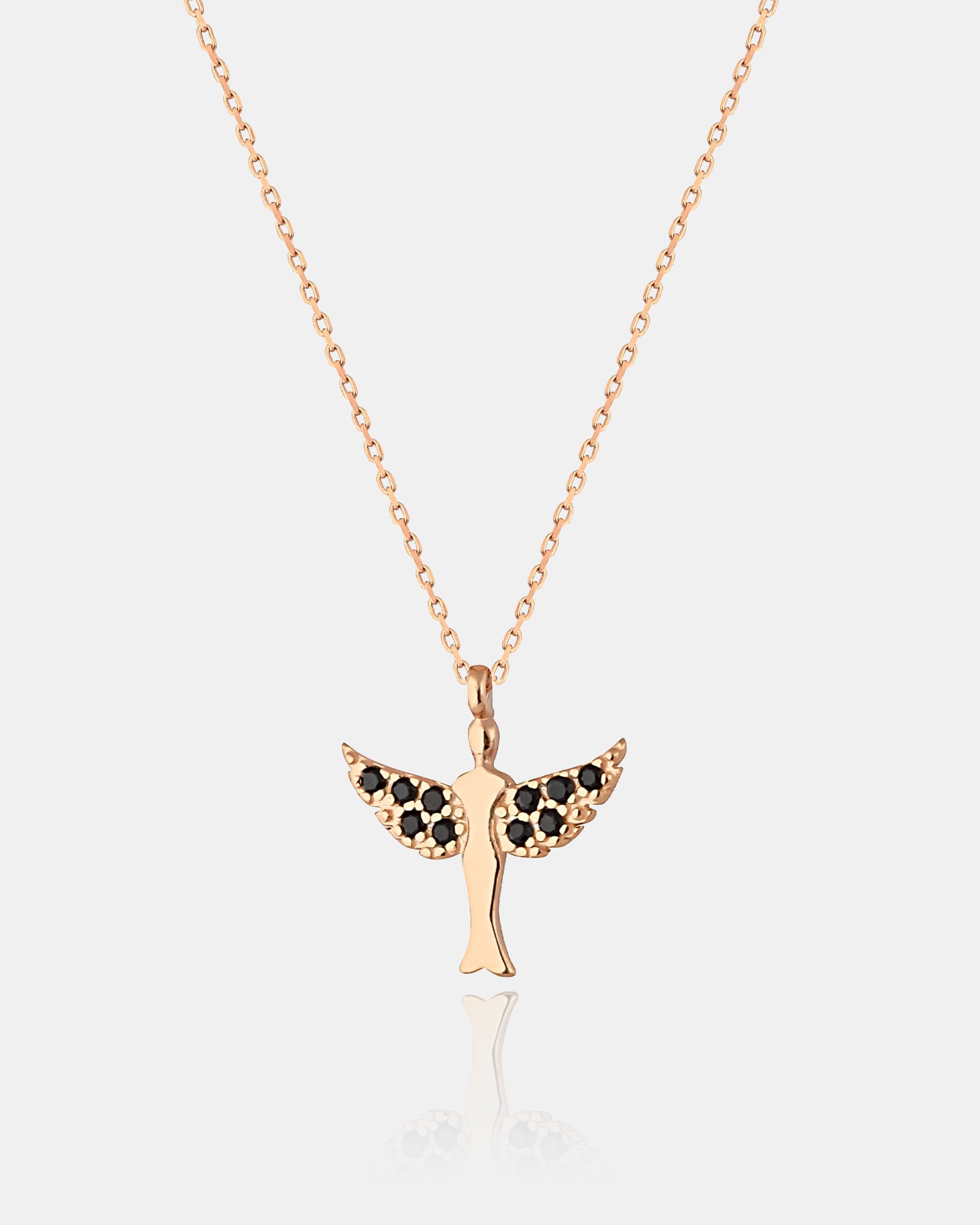 Silver Catholic Angel Wing Pendant Necklace | Sterling Silver St. Michael Angel Pendant Necklace | Necklace , Celebrate Pride Month