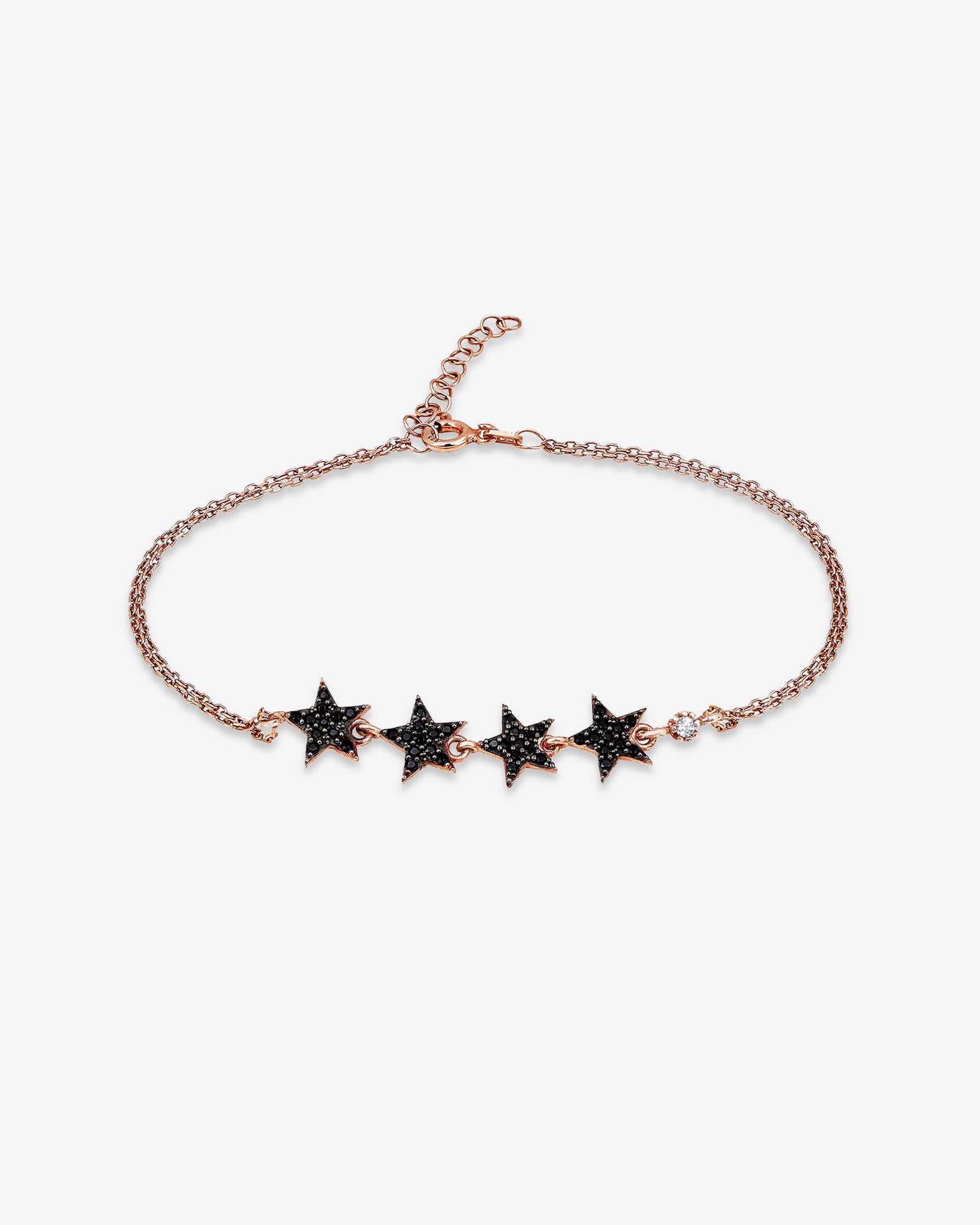 Star Lariat Jewelry Set - Rose Gold Star Lariat Necklace & Bracelet Set - Sterling Silver Jewelry - Summer Jewelry