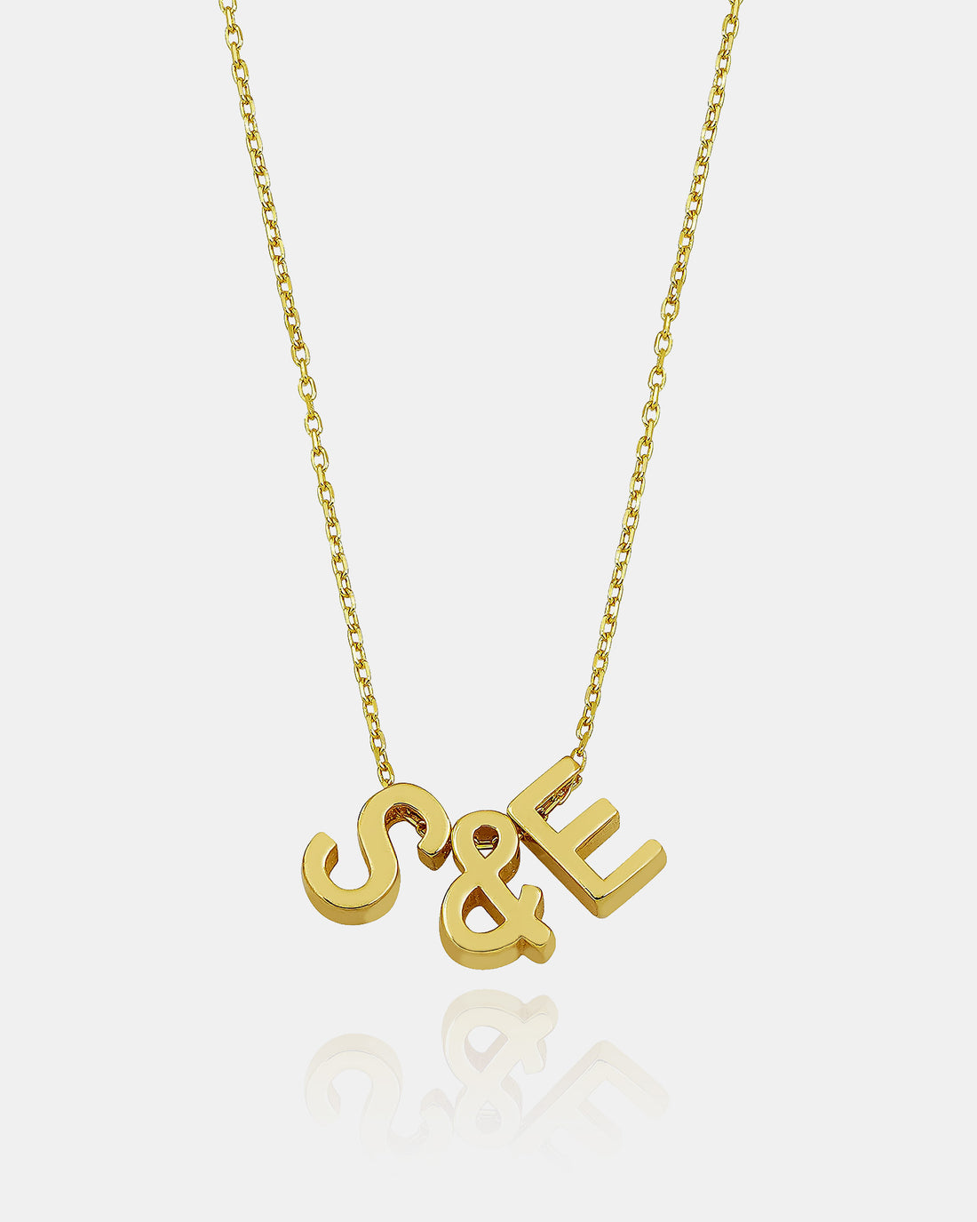 Personalized Symbol , Number & Initial Necklace - Custom Initial / Number Jewelry With Symbol Charm - Personalized Gift Idea