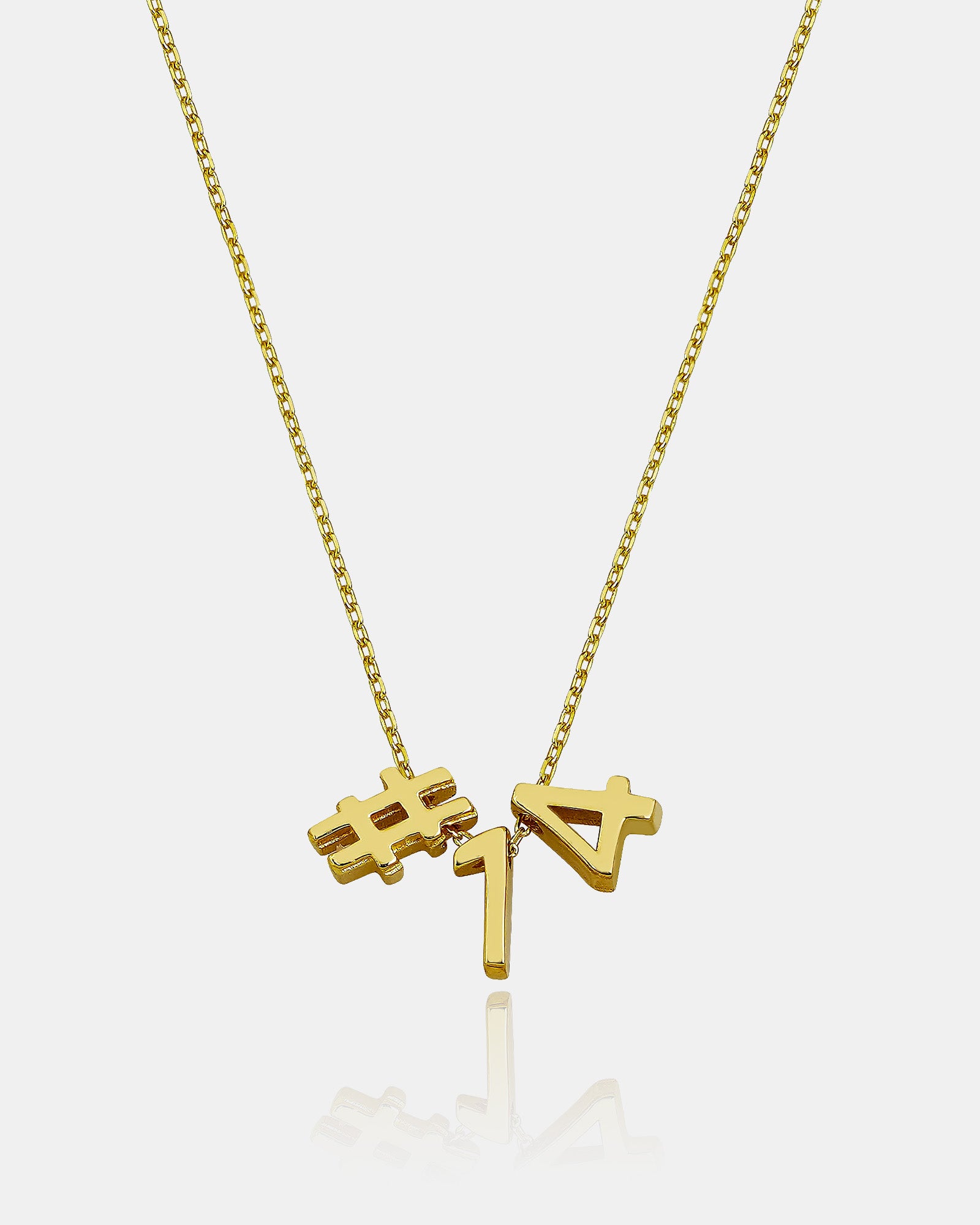 Unique Gift Idea: Customized Year Date Necklace - Lucky Number Pendant - Personalized Number Necklace - Birth Year Jewelry