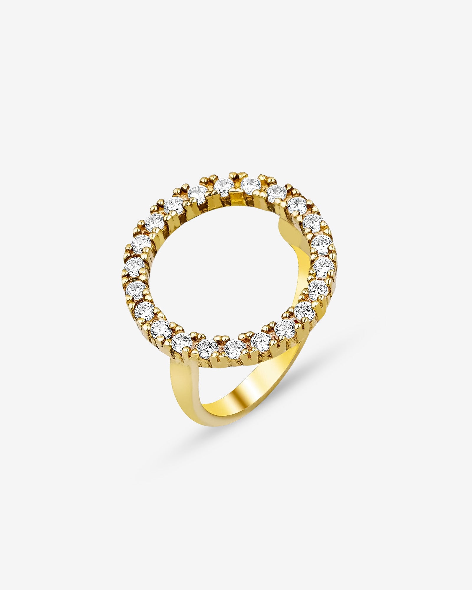 Timeless Halo Ring & Earrings Set , Cz Halo Jewelry Set , Bridal Ring And Earrings With Sparkling Zirconia , Silver And Gold Plated Options