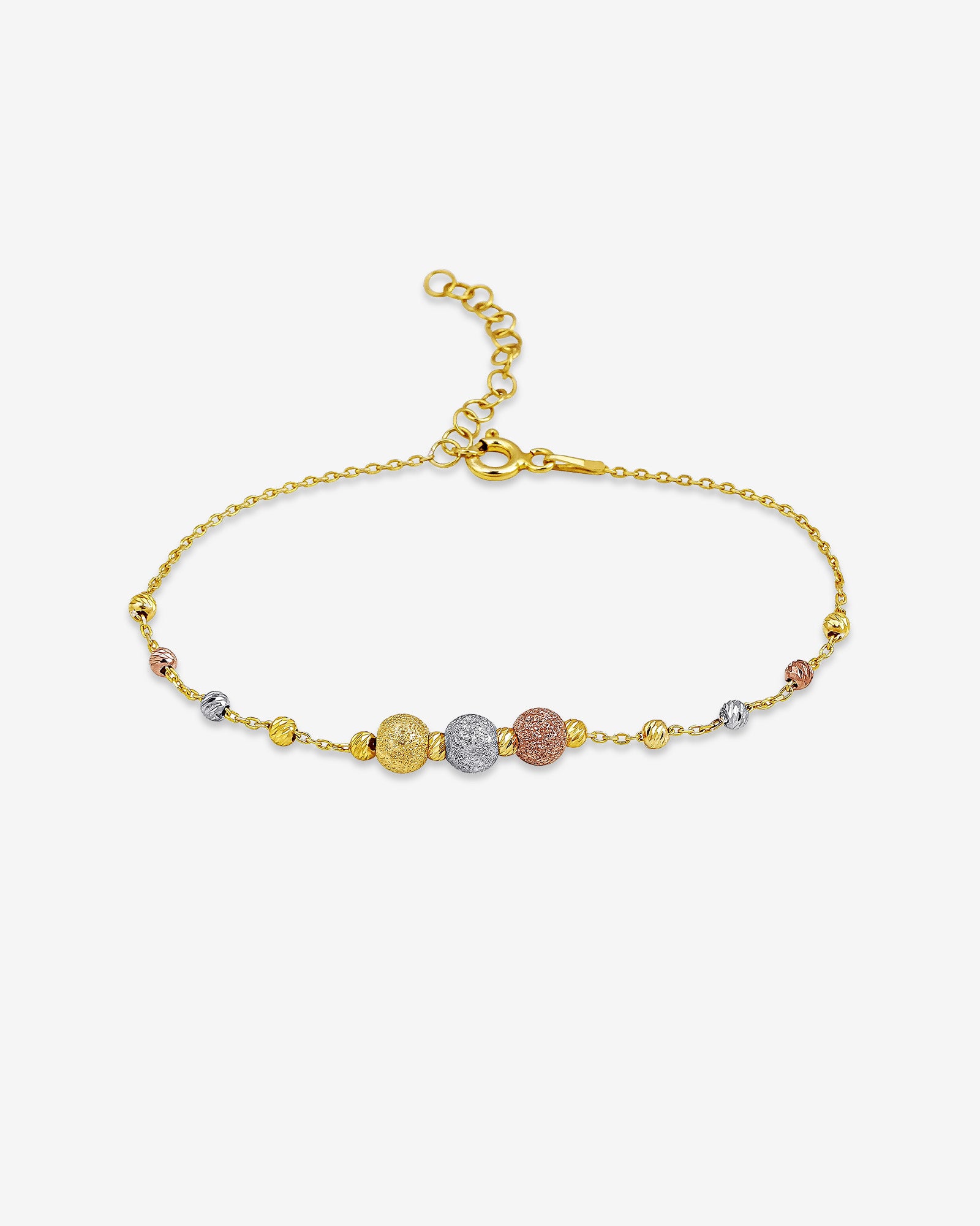 Sterling Silver Sattelite Bracelet - Silver Mini Ball Bracelet - Gold Plated Chain - Silver Bracelet - Bridal Gift - Bridesmaid Gift