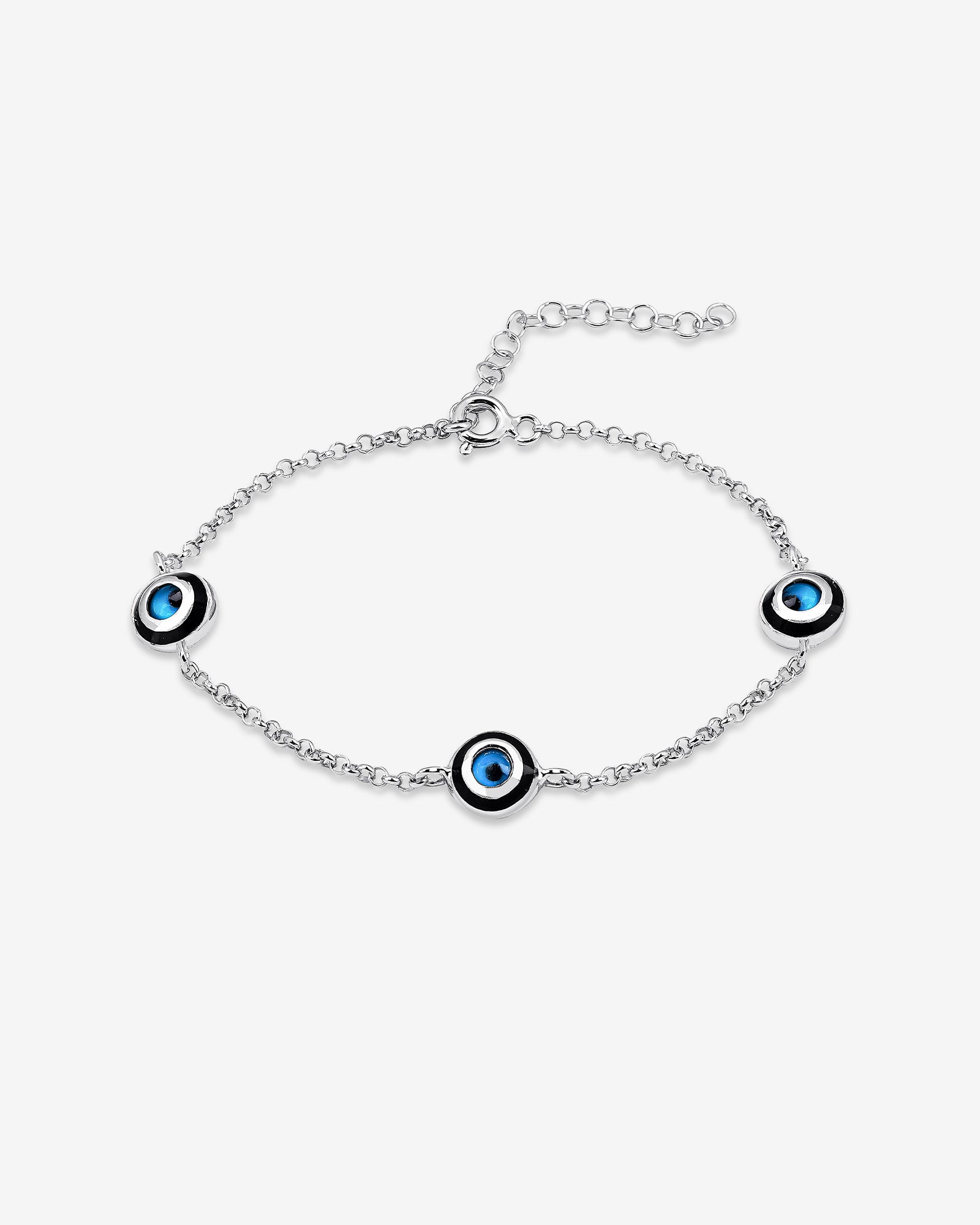 Round Evil Eye Protection Bracelet , Dainty Evil Eye Lucky Charm , Delicate Gold And Silver Chain , Stylish And Meaningful Jewelry For Women