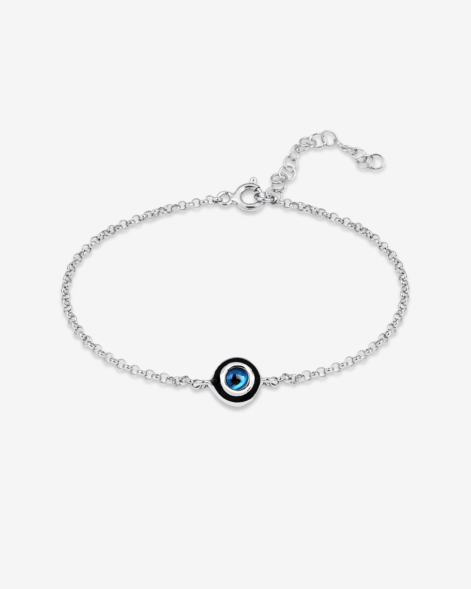 Round Evil Eye Protection Bracelet , Dainty Evil Eye Lucky Charm , Delicate Gold And Silver Chain , Stylish And Meaningful Jewelry For Women