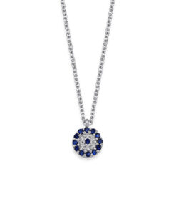 925 Sterling Silver Evil Eye Necklace
