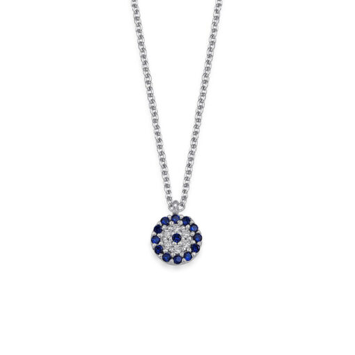 925 Sterling Silver Evil Eye Necklace