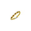 Half Eternity Art Deco Ring