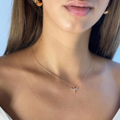 Guardian Angel Silver Necklace - Image 3