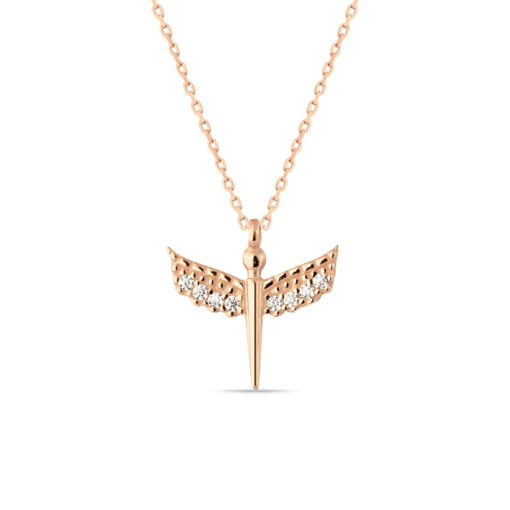 Guardian Angel Silver Necklace