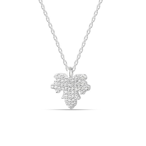 Silver Maple Leaf Necklace