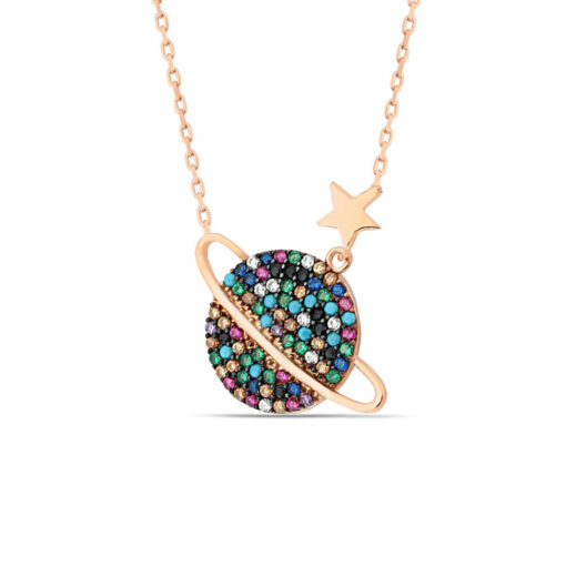 Galaxy Sterling Silver Necklace - Image 4