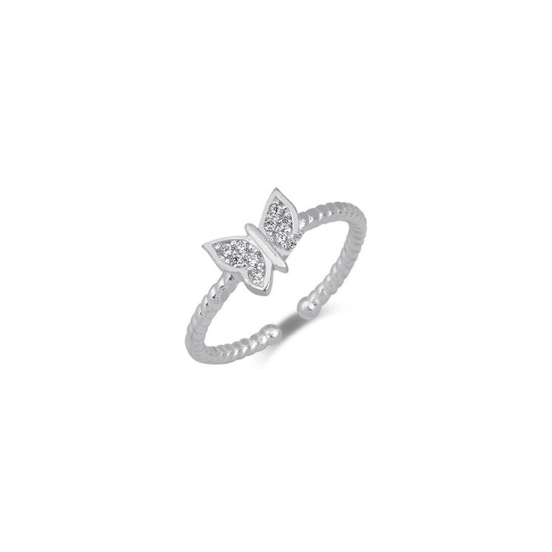 Minimalist & Delicate Butterfly Ring