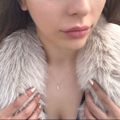 Personalized Initial Necklace - Image 3