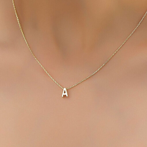 Personalized Initial Necklace - Image 2