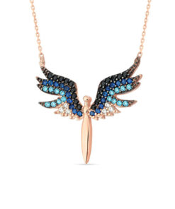 St Michael Sterling Silver Necklace