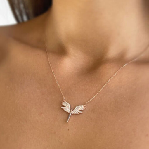 St Michael Sterling Silver Necklace - Image 2