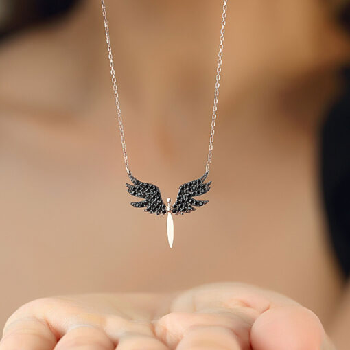 St Michael Sterling Silver Necklace - Image 3