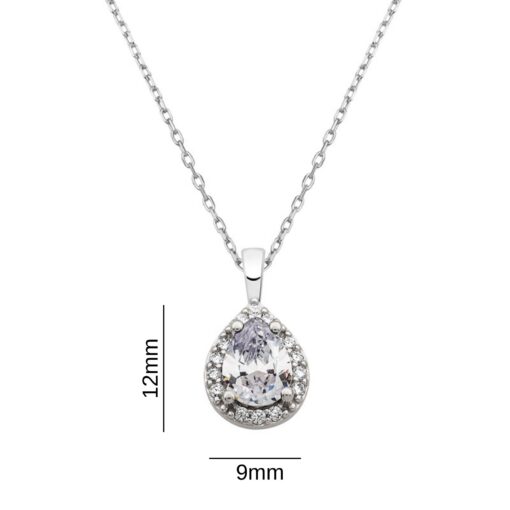 Romantic Tear Drop Necklace - Image 2