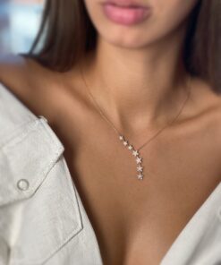 Star Lariat Necklace