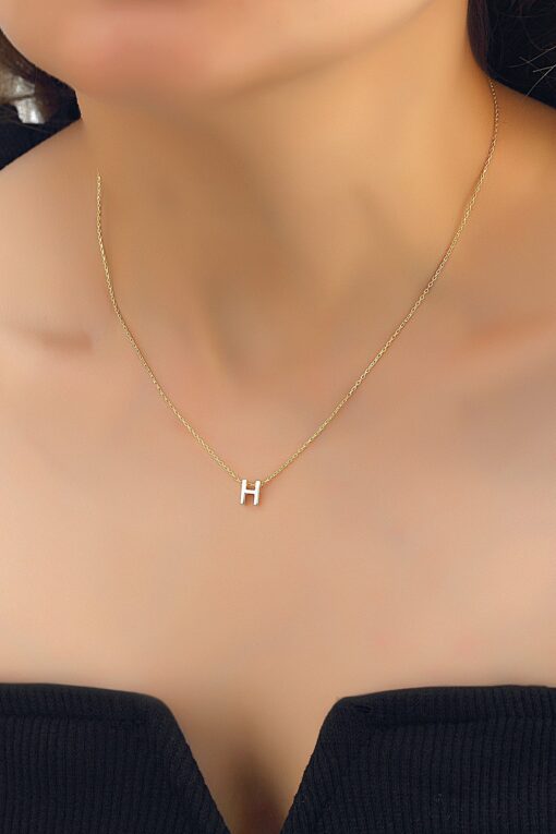 Personalized Initial Necklace - Image 9