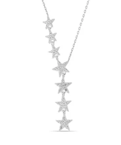Dainty Star Lariat Necklace