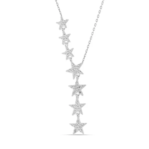 Dainty Star Lariat Necklace