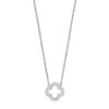 Four Leaf Clover Necklace - Silver