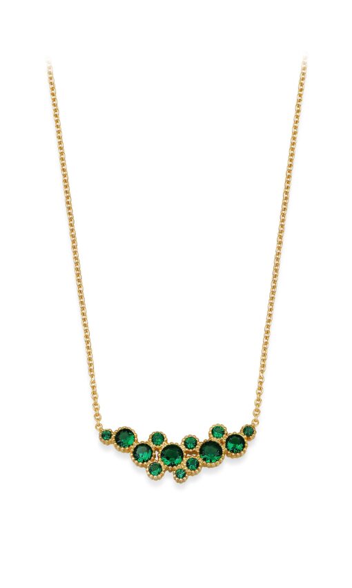 Fancy Spark Collection - Gold & Emerald