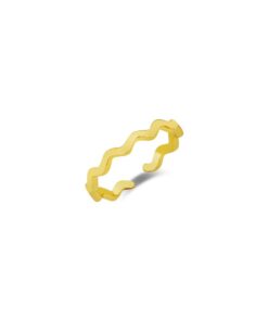 Simple and Elegant ZigZag Ring