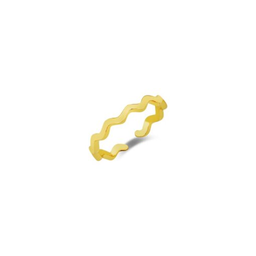 Simple and Elegant ZigZag Ring