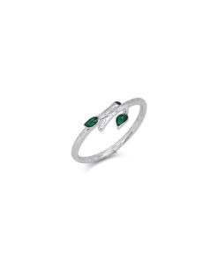 Emerald Ivy Ring