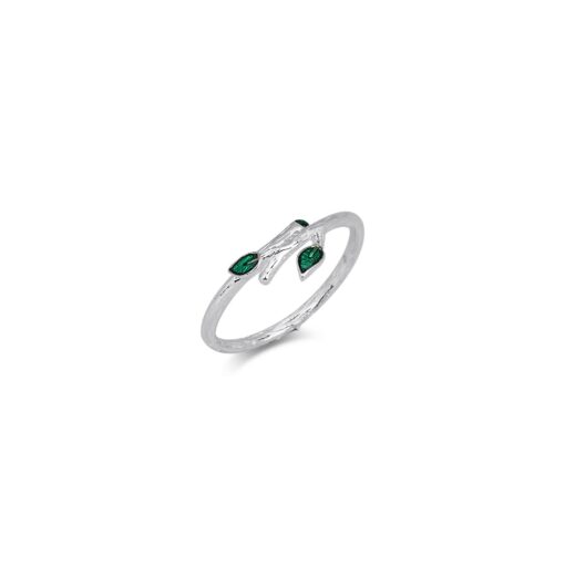 Emerald Ivy Ring