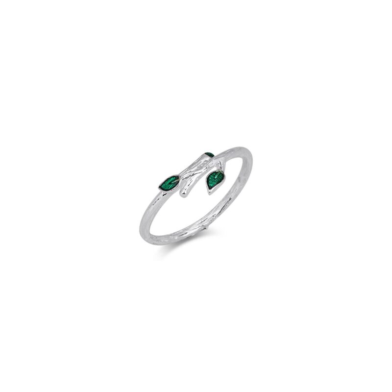 Emerald Ivy Ring