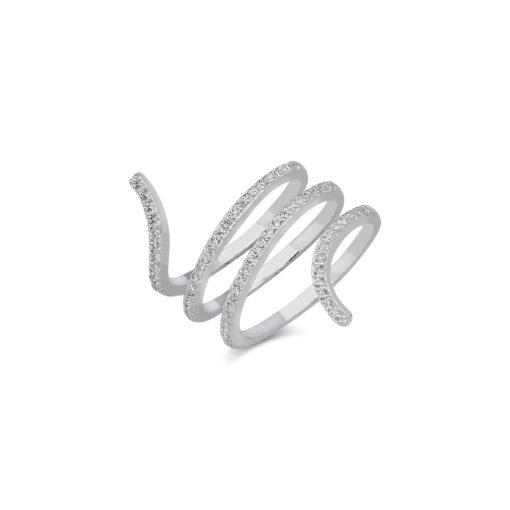 Twisted Snake Model Ring