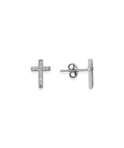 Cross Stud Earrings