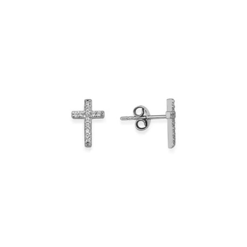 Cross Stud Earrings