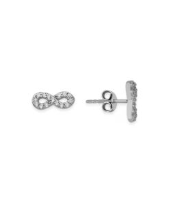 Minimalist Infinity Earrings