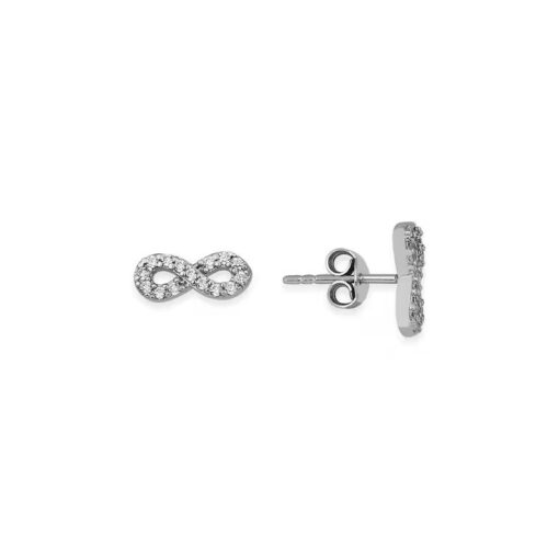 Minimalist Infinity Earrings